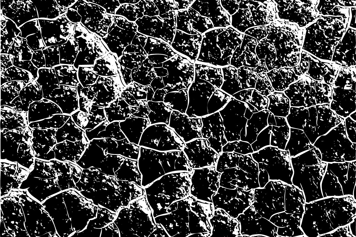 Dryland and cracked concrete texture