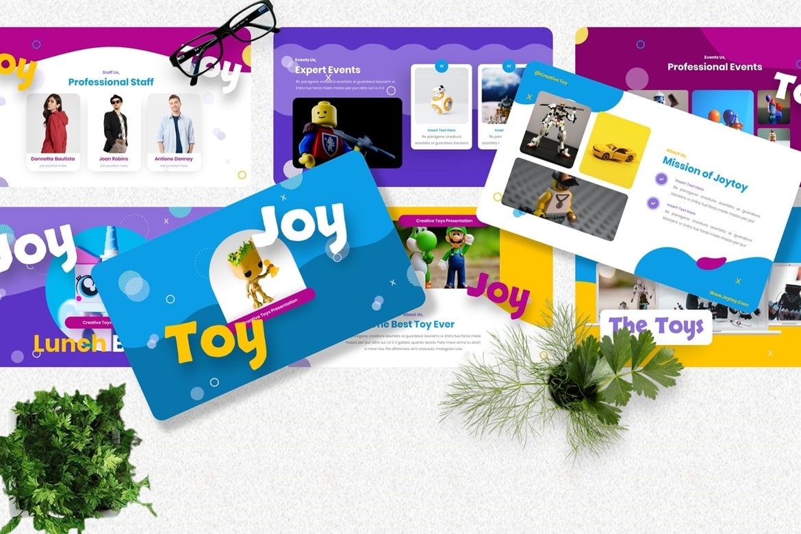 Joytoy - Kids Toy Keynote Templates