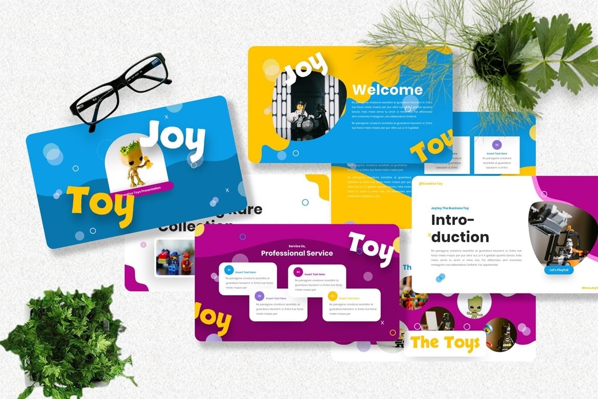 Joytoy - Kids Toy Googleslide Templates