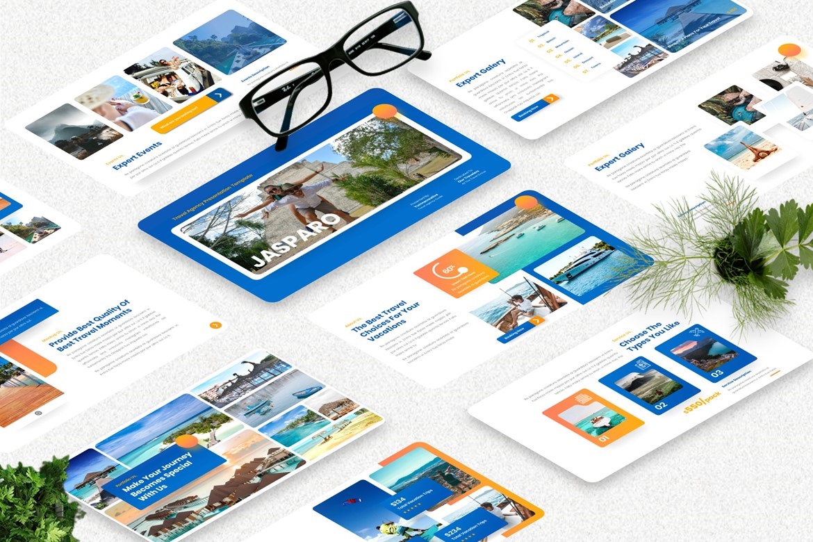 Jasparo - Traveling Powerpoint Template