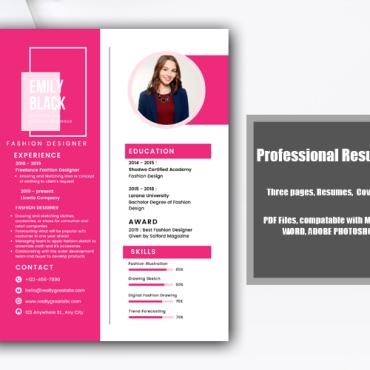 Clean Corporate Resume Templates 316793