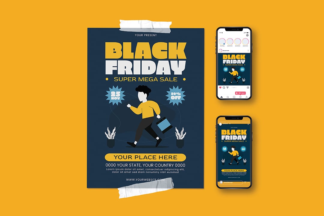 Black Friday Promotional Flyer