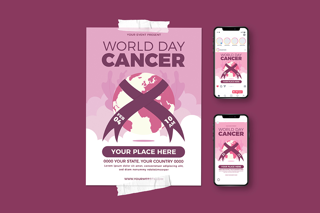 Cancer Day Awareness Flyer