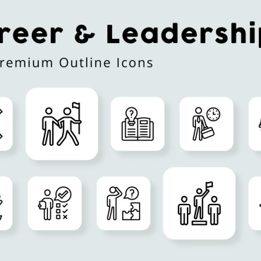 Coaching Productivity Icon Sets 316846