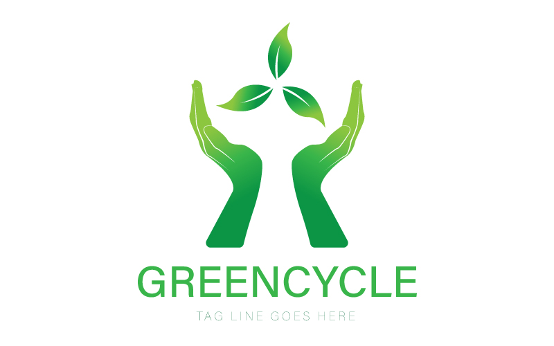 Natural Recycle Logo Template - Recycle Logo