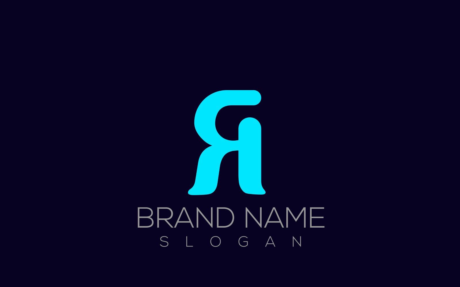 R Logo | Reverse R Letter Logo Design