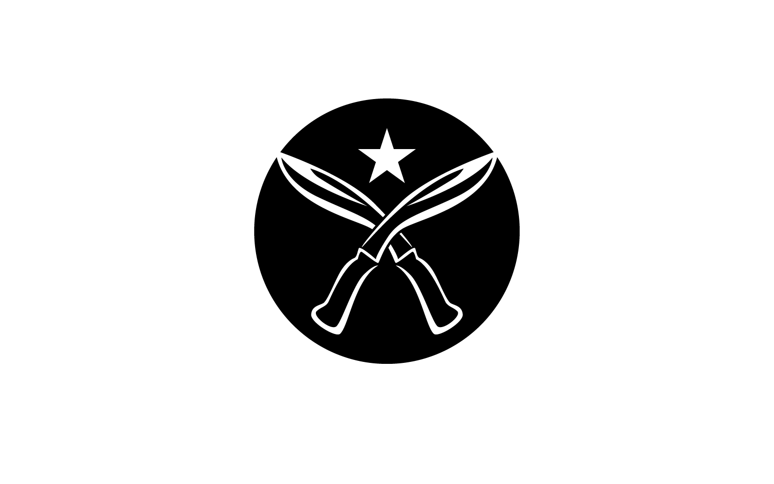 Commando badge logo. Simple illustration of... - Stock Illustration  [97434719] - PIXTA