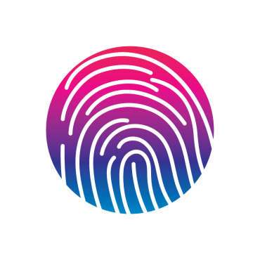 Fingerprint Technology Logo Templates 317066