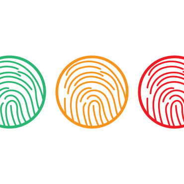 Fingerprint Technology Logo Templates 317067