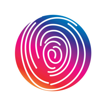 Fingerprint Technology Logo Templates 317069