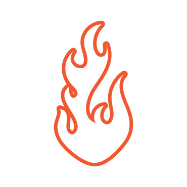 Flame Icon Logo Templates 317186