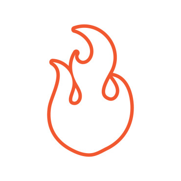 Flame Icon Logo Templates 317187