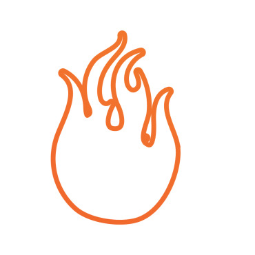 Flame Icon Logo Templates 317189