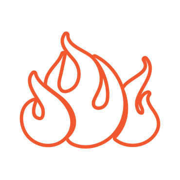 Flame Icon Logo Templates 317192