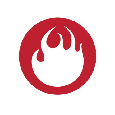 Flame Icon Logo Templates 317196