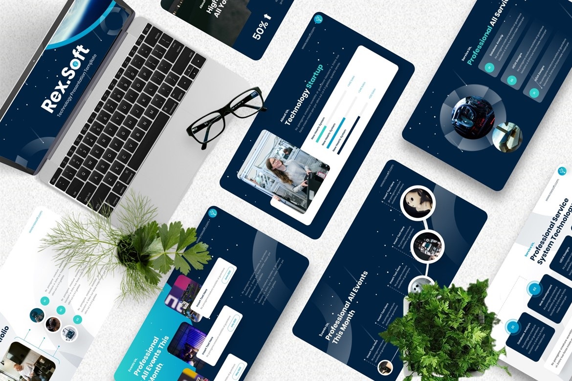 Rexsoft - Technology Powerpoint Template