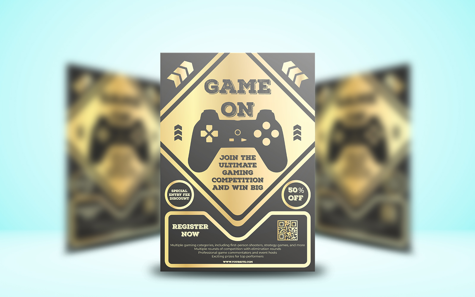 Ultimate Gaming Competition Flyer