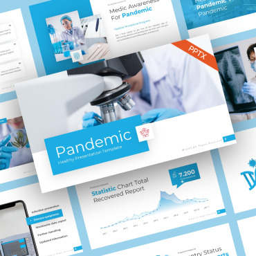 Medicine Beautician PowerPoint Templates 317432