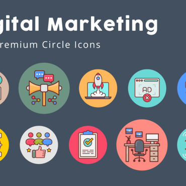 Commercialization E Icon Sets 317488