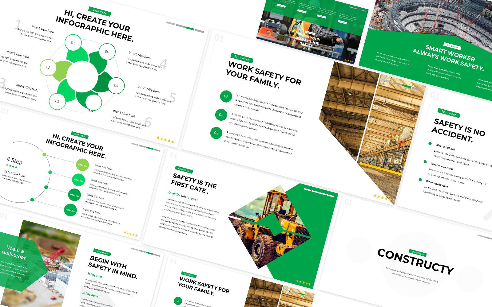 Constructy Construction Google Slides Template