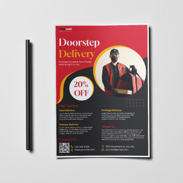 Delivery Flyer Corporate Identity 317699