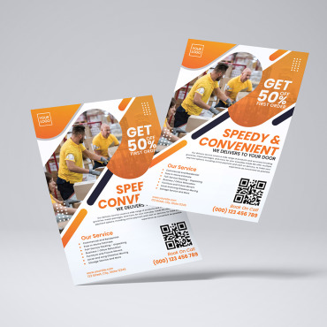 Delivery Flyer Corporate Identity 317702