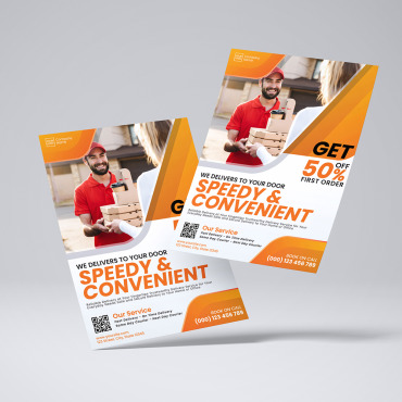 Delivery Flyer Corporate Identity 317703