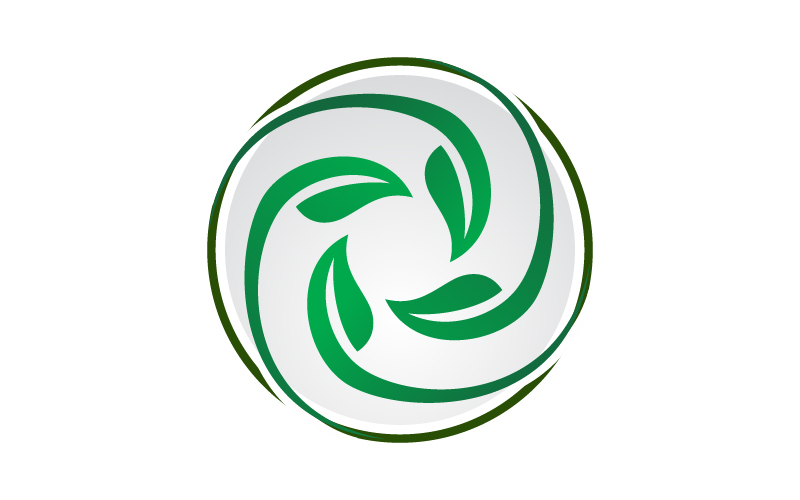 Leaf Farm Motion Rotation Logo Template
