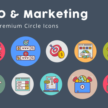 Advertising Keyword Icon Sets 317733