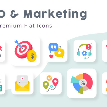 Advertising Keyword Icon Sets 317734