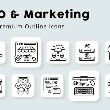 Advertising Keyword Icon Sets 317736