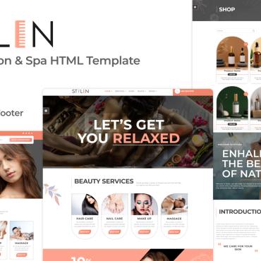 Spa Therapy Responsive Website Templates 317751