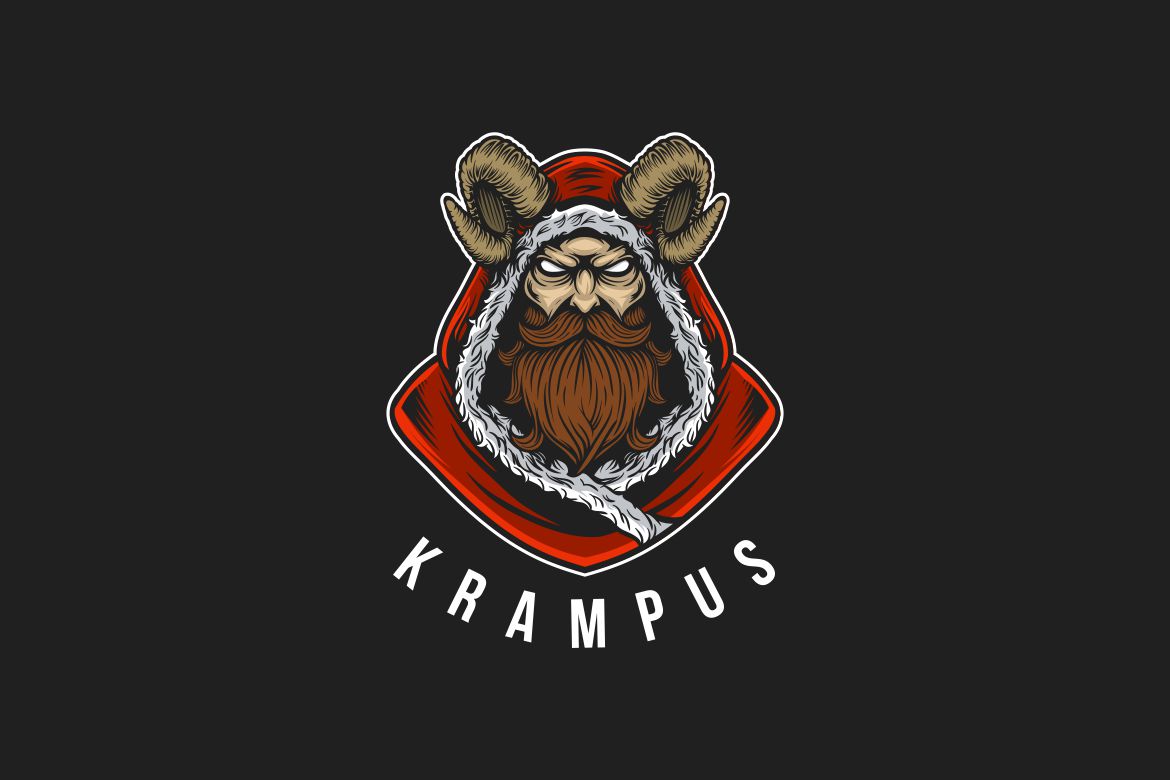 Krampus Graphic Logo Design