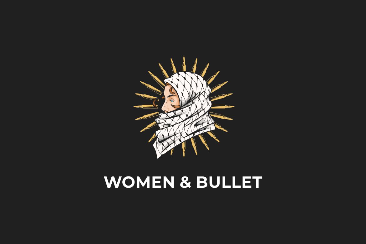 Women Bullet Graphic Logo Design