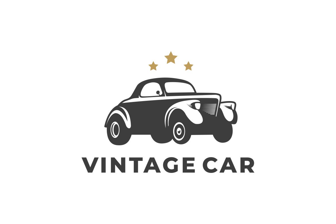 Vintage Car Graphic Logo Design