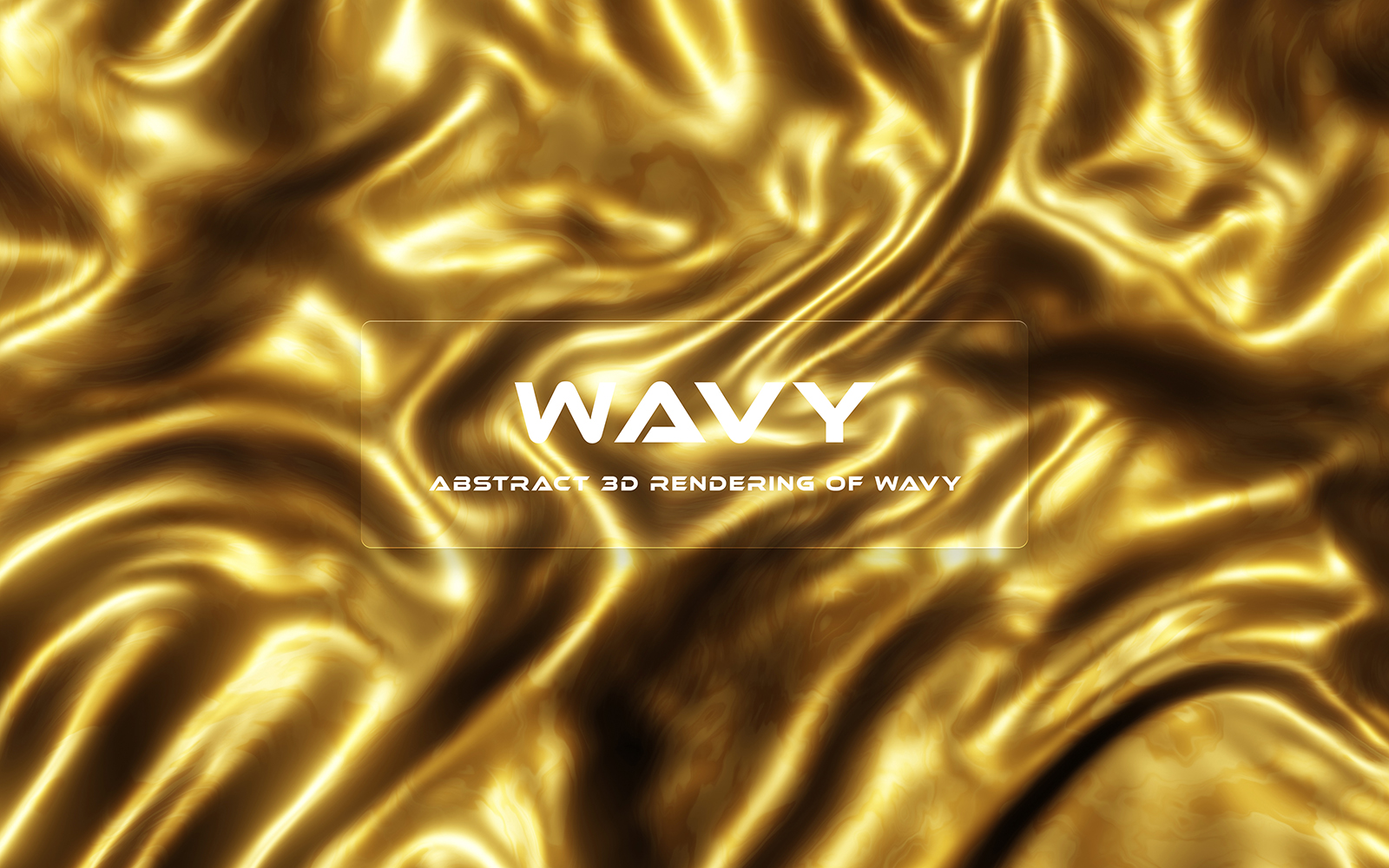 Gold Wavy Background Graphic