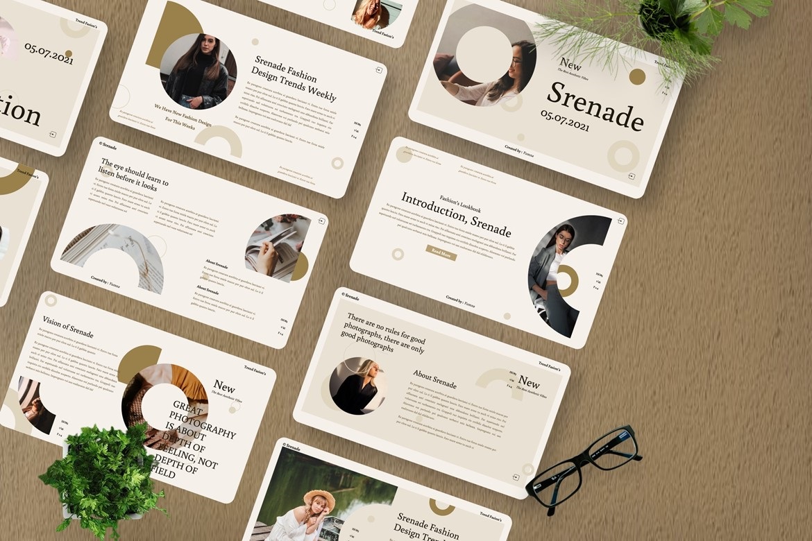 Srenade - Photography Keynote Template