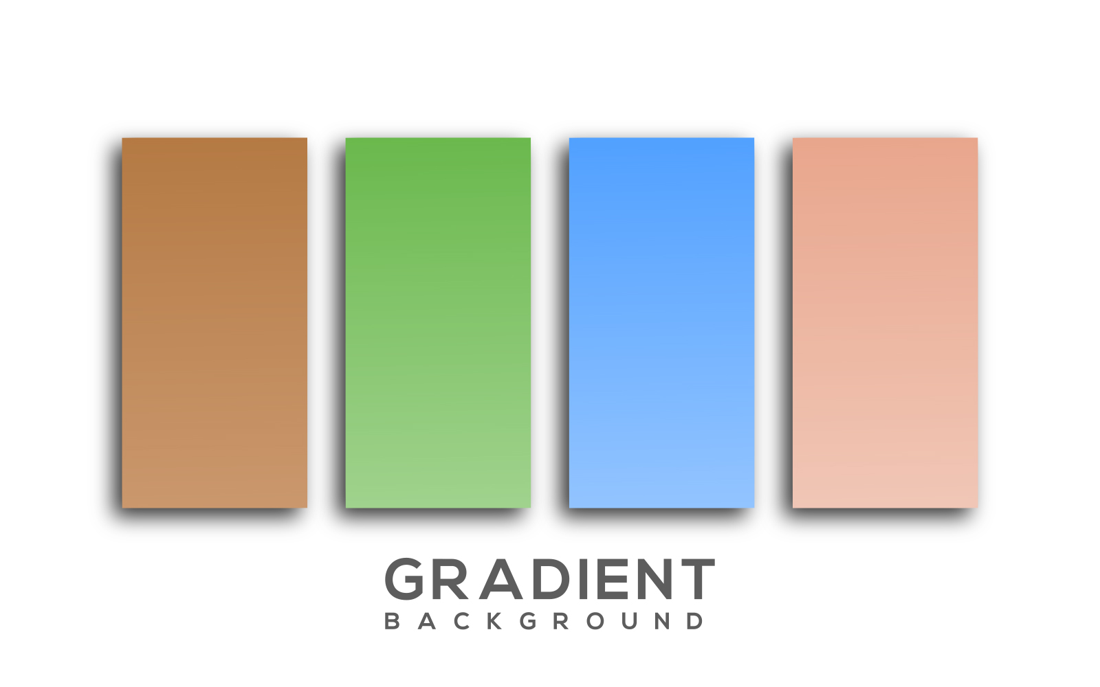 Color Swatch Gradient Background Vector Image