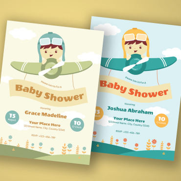 Shower Newborn Corporate Identity 318205