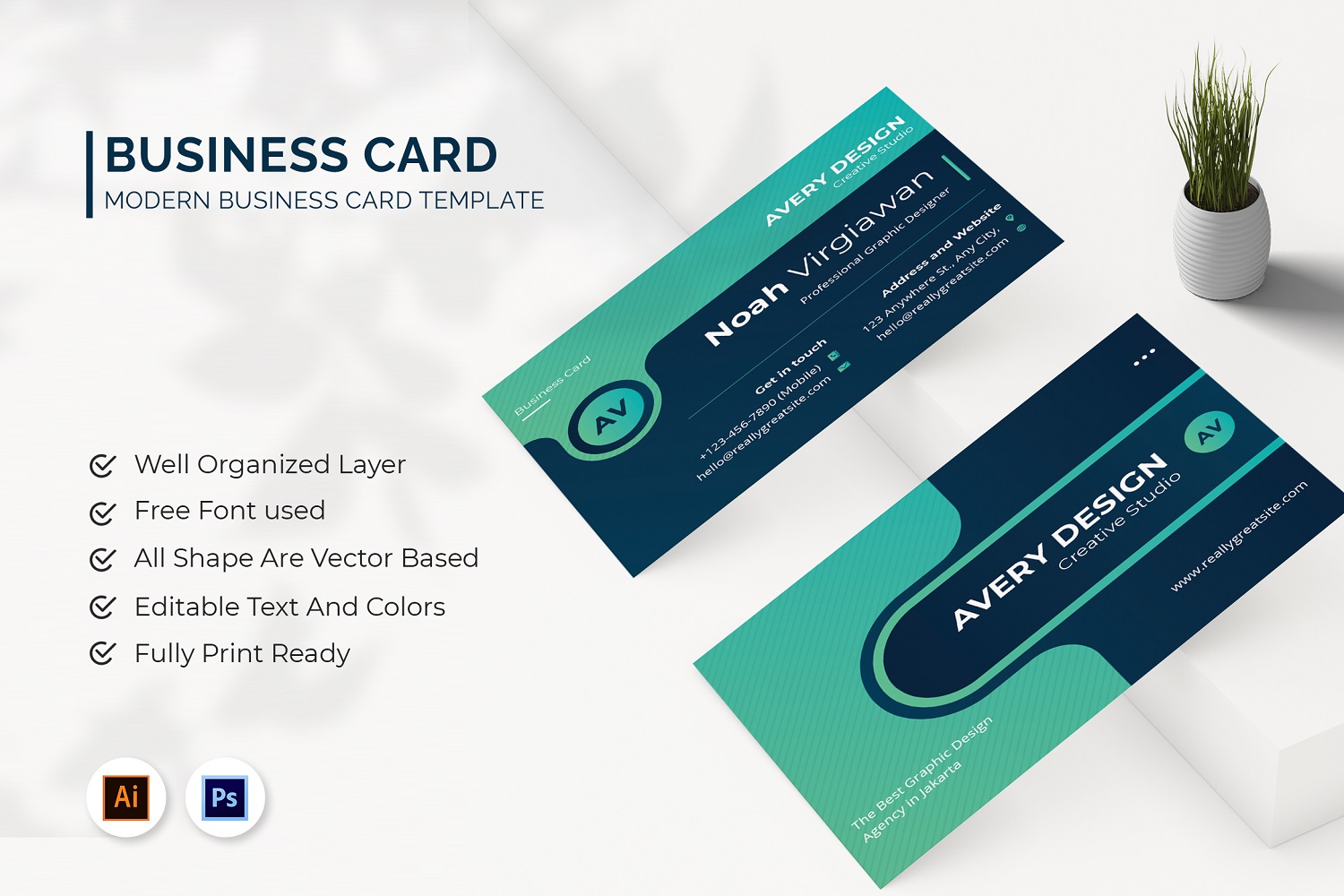 Business Corporate Business Card