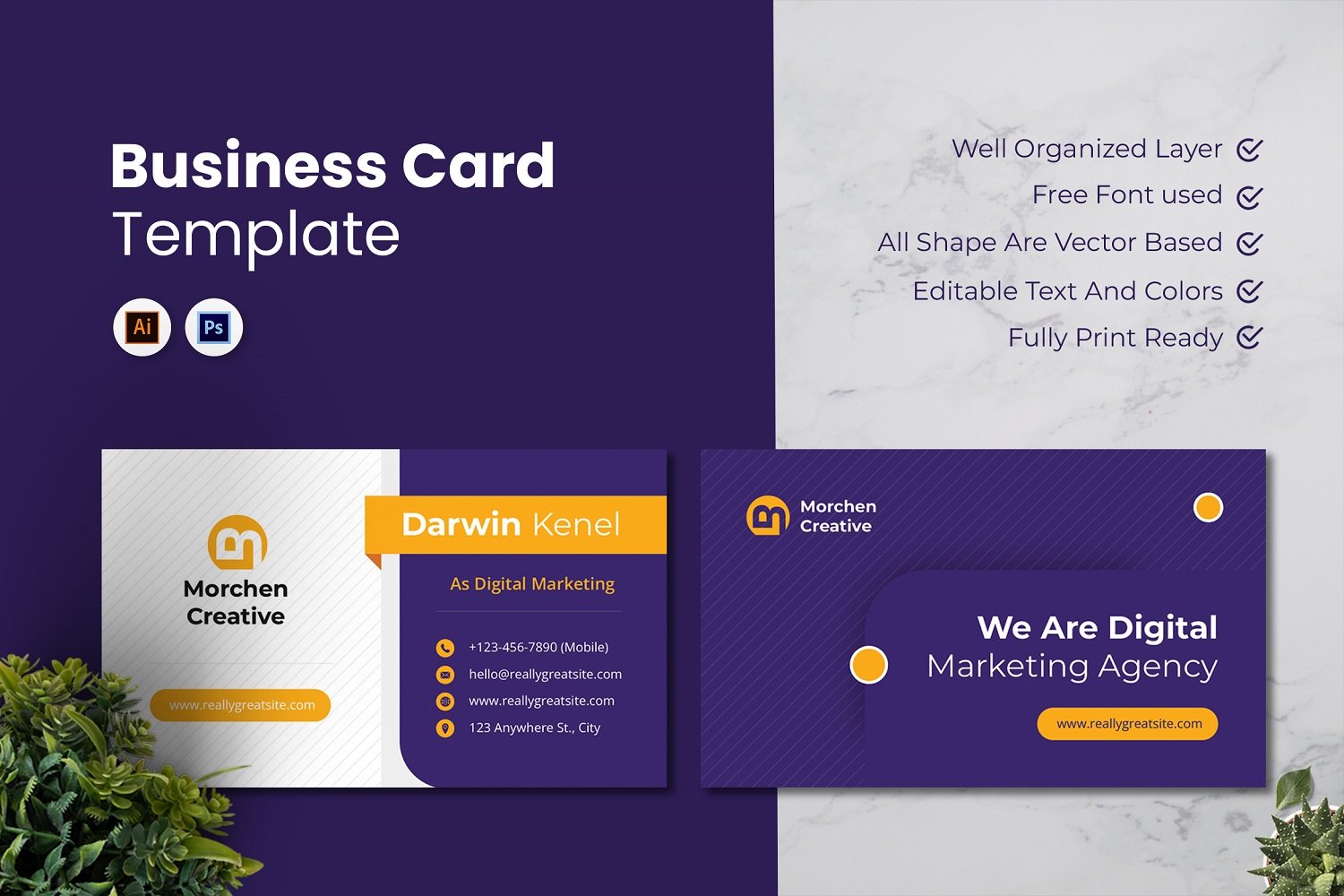 Digital Marketing Business Card