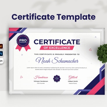 Achievement Print Certificate Templates 318235