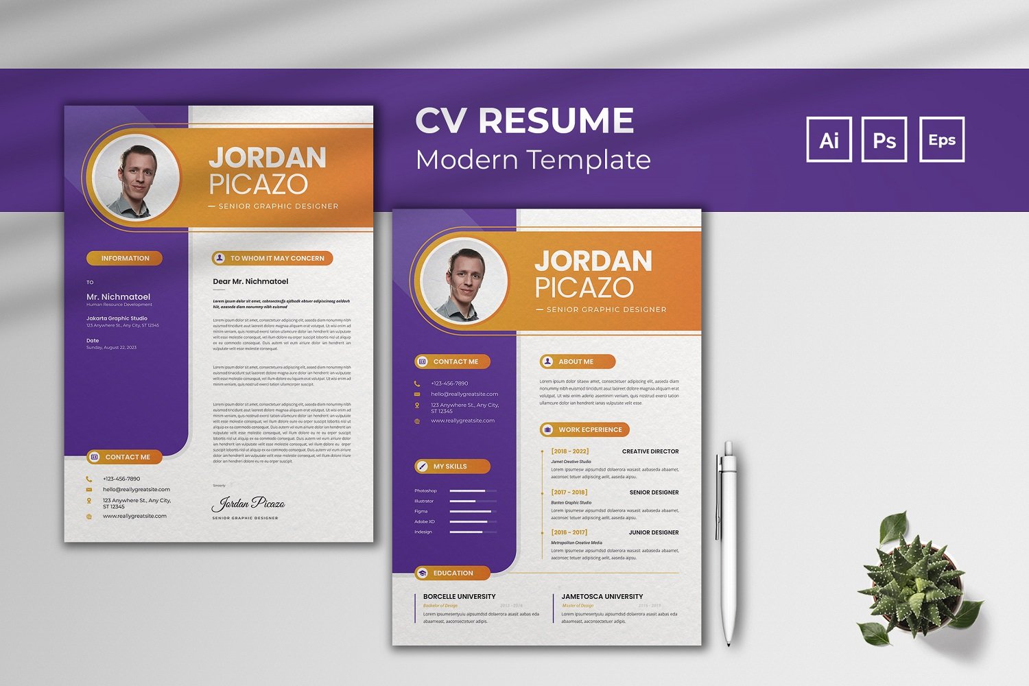 Character Designer CV Resume