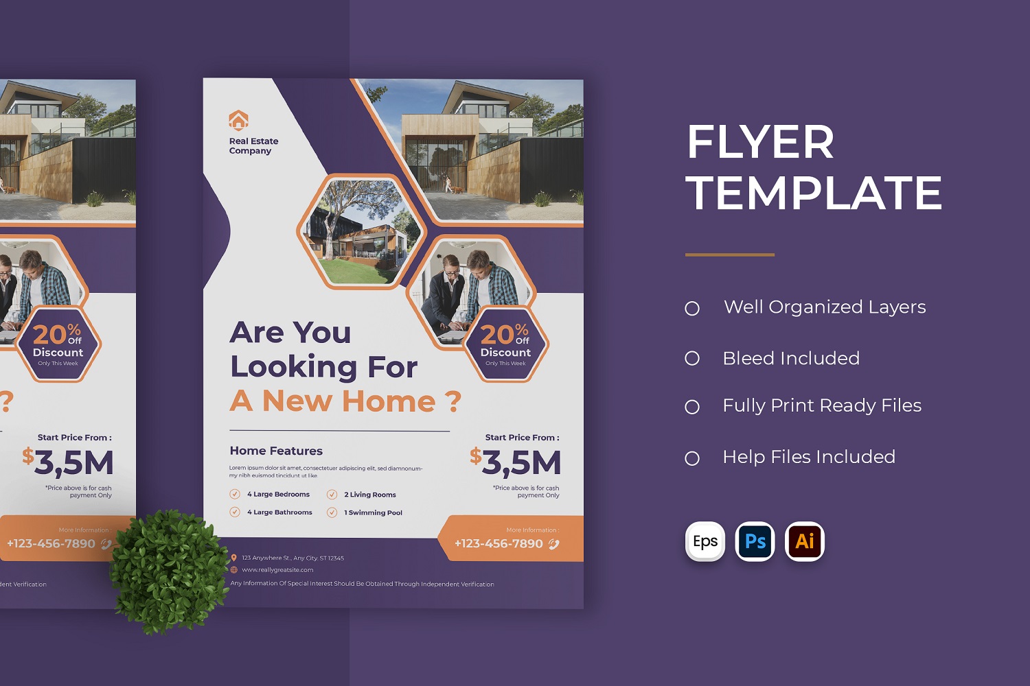 Real Estated Flyer Template