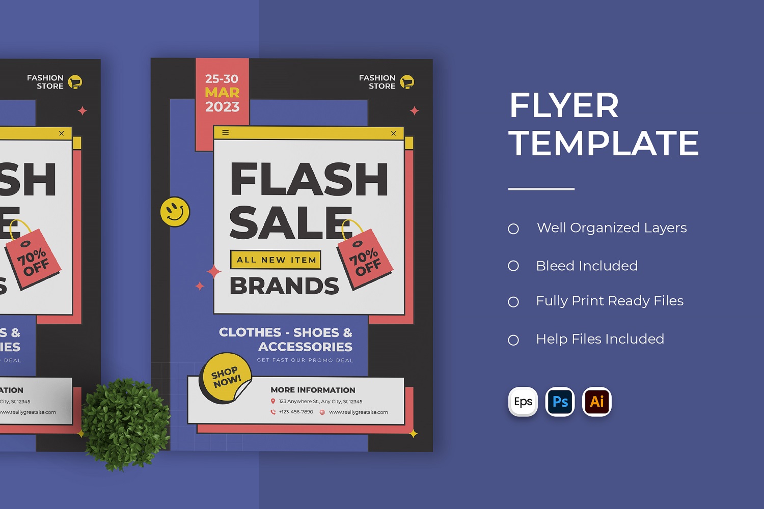 Black Friday Flyer Print Template