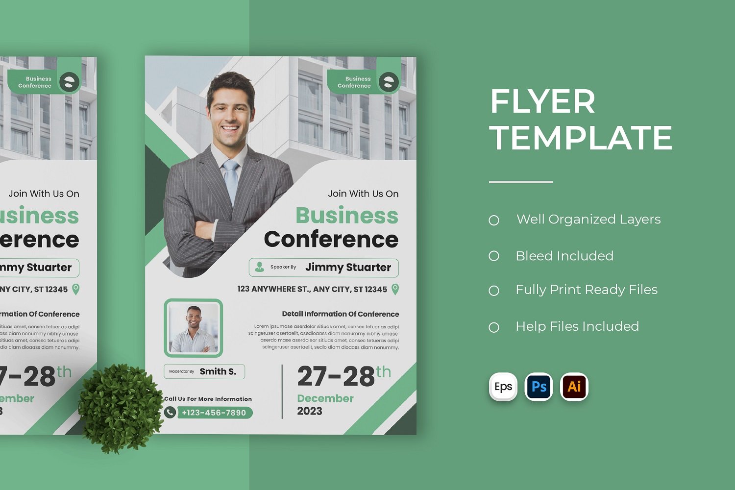 Elegant Business Conference Flyer