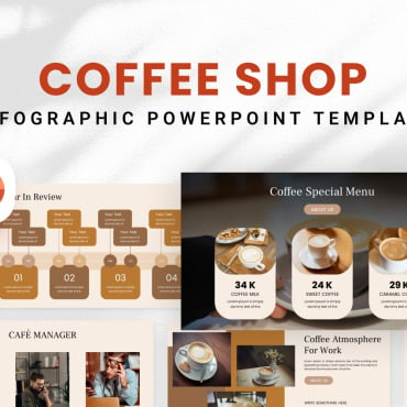 Shop Coffee PowerPoint Templates 318271