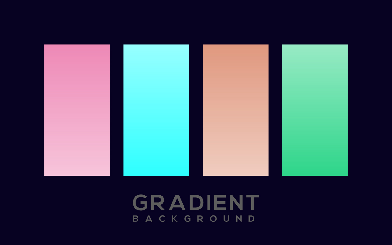 Pastel Gradient Vector Background Images Set