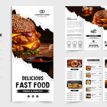 Tri Fold Corporate Identity 318397