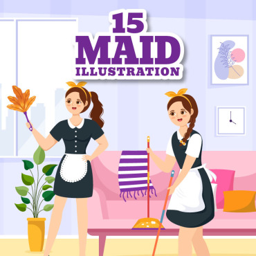 Cleaning Service Illustrations Templates 318457